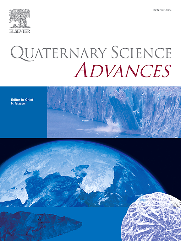 Go to journal home page - Quaternary Science Advances